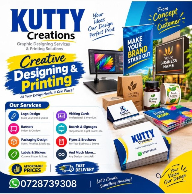 Graphic Designing Services & Printing Solutions