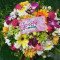 Lovely Flower center